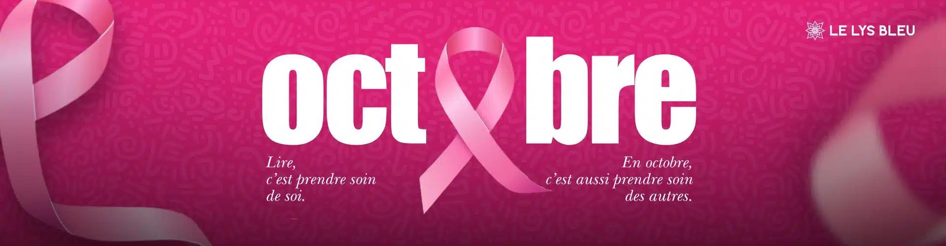 Octobre rose avec le Lys Bleu Éditions